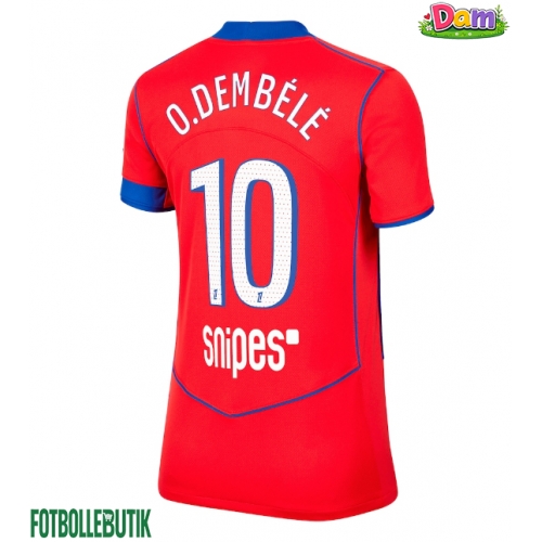 Paris Saint-Germain Ousmane Dembele #10 Tredje Tröja Kvinnor 2025-26 Kortärmad